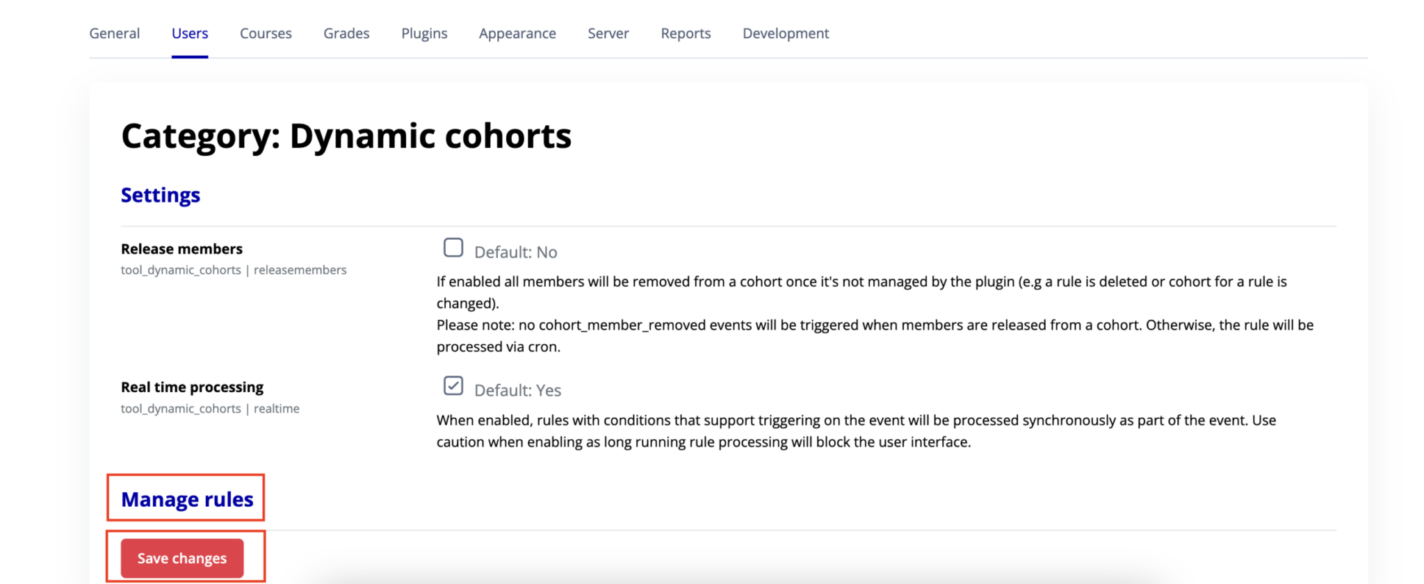 Dynamic Cohort – ModernLMS Documentation