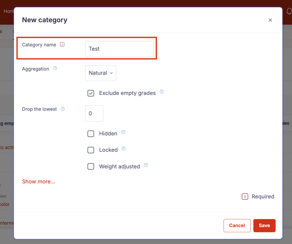 Gradebook Setup – ModernLMS Documentation